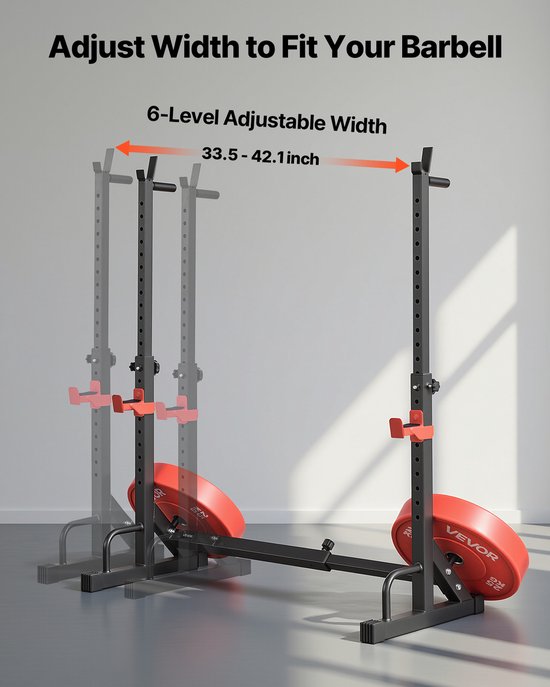 VEVOR Adjustable Power Rack - Afbeelding 3