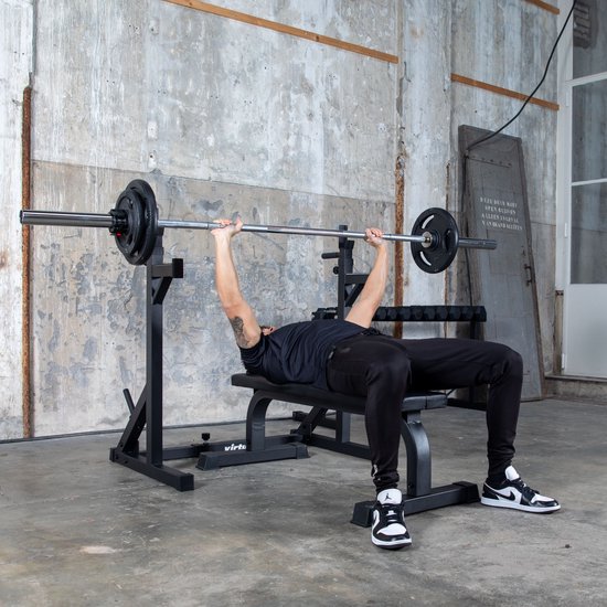 VirtuFit Adjustable Squat Support & Dip Stands - Afbeelding 3